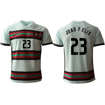 Men 2021 Europe Portugal away AAA version 23 soccer jerseys