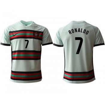 Men 2021 Europe Portugal away AAA version 7 soccer jerseys