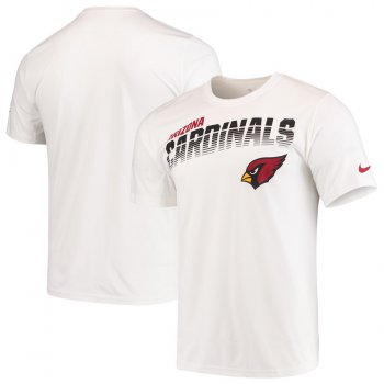 Arizona Cardinals Nike Sideline Line of Scrimmage Legend Performance T Shirt White