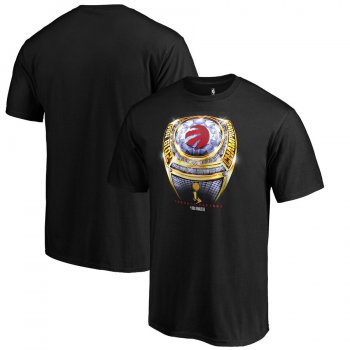 Toronto Raptors Fanatics Branded 2019 NBA Finals Champions Bling Beauty Ring T-Shirt Black