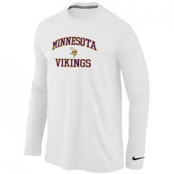 Nike Minnesota Vikings Heart & Soul Long Sleeve T-Shirt White