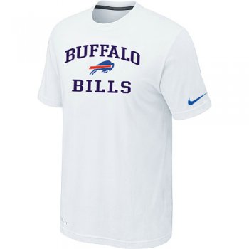 Buffalo Bills Heart & Soul White T-Shirt