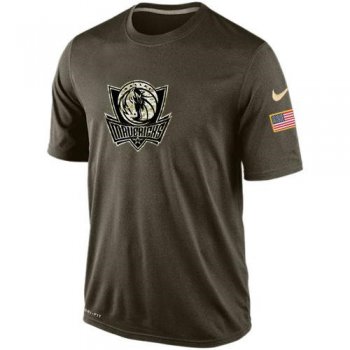 Dallas Mavericks Salute To Service Nike Dri-FIT T-Shirt