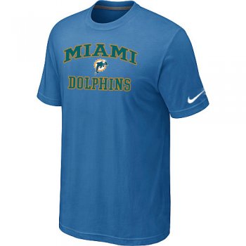 Miami Dolphins Heart & Soul light Bluel T-Shirt