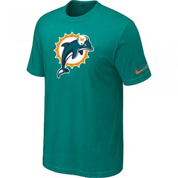 Miami Dolphins Sideline Legend Authentic Logo T-Shirt Green