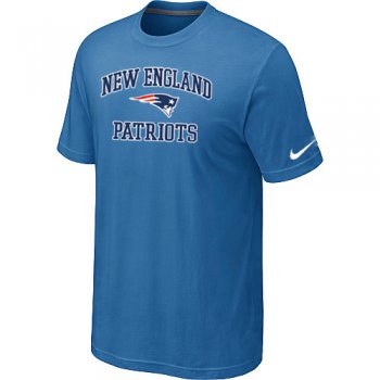 New England Patriots Heart & Soul light Blue T-Shirt