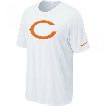 Chicago Bears Sideline Legend Authentic Logo T-Shirt White