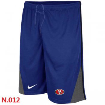 Nike NFL San Francisco 49ers Classic Shorts Blue