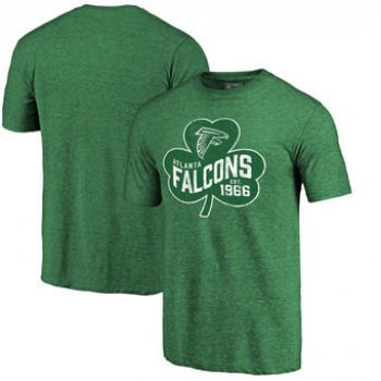 Atlanta Falcons Pro Line by Fanatics Branded St. Patrick's Day Paddy's Pride Tri-Blend T-Shirt - Green