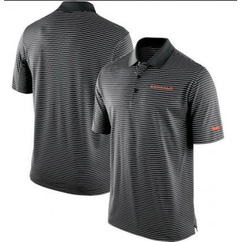 Cincinnati Bengals Team Stadium Performance Polo - Black