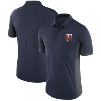 Men's Minnesota Twins Nike Navy Franchise Polo