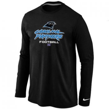 Nike Carolina Panthers Critical Victory Long Sleeve T-Shirt Black