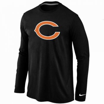 Nike Chicago Bears Logo Long Sleeve T-Shirt black