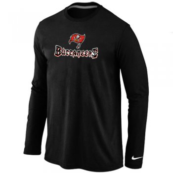 Nike Tampa Bay Buccaneers Authentic Logo Long Sleeve T-Shirt Black