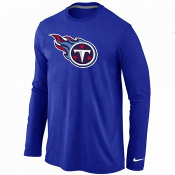 Nike Tennessee Titans Logo Long Sleeve T-Shirt BLUE