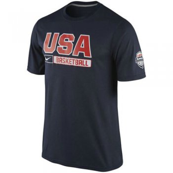 Team USA Basketball Nike Practice T-Shirt Navy