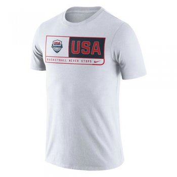 Team USA Basketball Nike Team Dri-FIT T-Shirt White