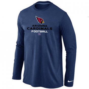 Nike Arizona Cardinals Critical Victory Long Sleeve T-Shirt D.Blue