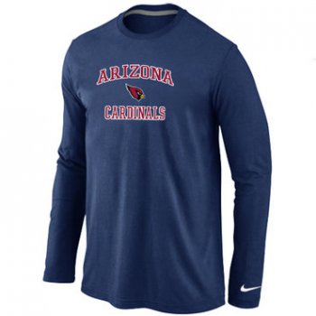 Nike Arizona Cardinals Heart & Soul Long Sleeve T-Shirt D.Blue