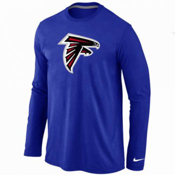 Nike Atlanta Falcons Logo Long Sleeve T-Shirt BLUE