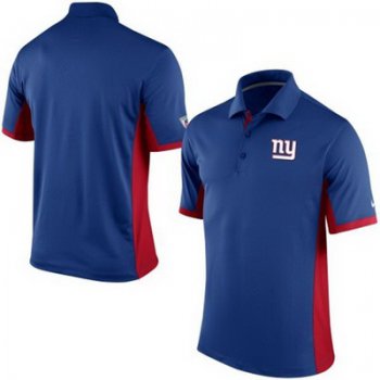 Men's New York Giants Nike Royal Team Issue Performance Polo