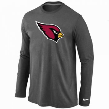 Nike Arizona Cardinals Logo Long Sleeve T-Shirt D.Grey