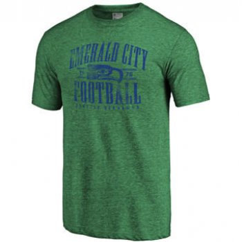 Seattle Seahawks Pro Line Hometown Collection Tri-Blend T-Shirt - Kelly Green