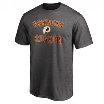 Men's Washington Redskins NFL Pro Line by Fanatics Branded Gray Victory Arch T-Shirt