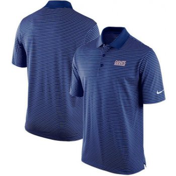 New York Giants Team Stadium Performance Polo - Royal