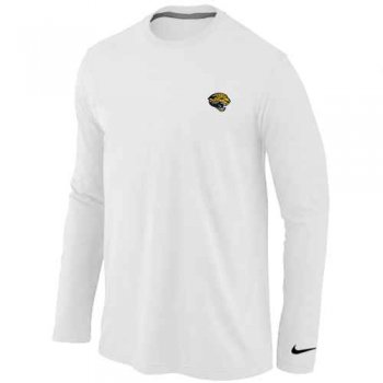 Jacksonville Jaguars Heart & Soul Long Sleeve T-Shirt White