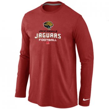 Nike Jacksonville Jaguars Critical Victory Long Sleeve T-Shirt RED