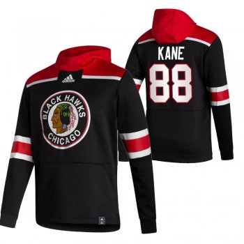 Chicago Blackhawks #88 Patrick Kane Adidas Reverse Retro Pullover Hoodie Black