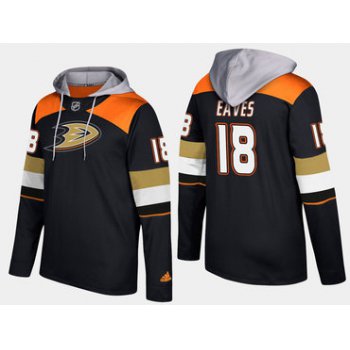 Adidas Anaheim Ducks 18 Patrick Eaves Name And Number Black Hoodie