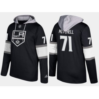 Adidas Los Angeles Kings 71 Torrey Mitchell Name And Number Black Hoodie