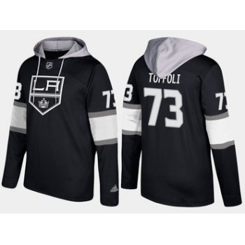 Adidas Los Angeles Kings 73 Tyler Toffoli Name And Number Black Hoodie