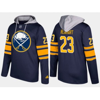 Adidas Buffalo Sabres 23 Sam Reinhart Name And Number Blue Hoodie