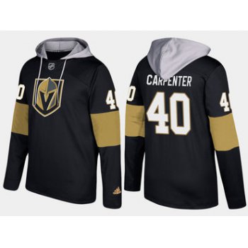 Adidas Vegas Golden Knights 40 Ryan Carpenter Name And Number Black Hoodie