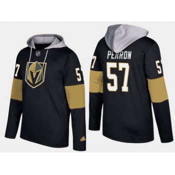 Adidas Vegas Golden Knights 57 David Perron Name And Number Black Hoodie