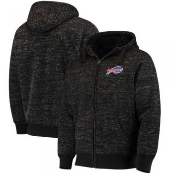 Buffalo Bills G-III Sports by Carl Banks Discovery Sherpa Full-Zip Jacket - Heathered Black