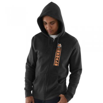 Cincinnati Bengals Hook and Ladder Full-Zip Hoodie - Black