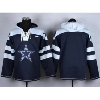 Nike Dallas Cowboys Blank 2014 Blue Hoodie