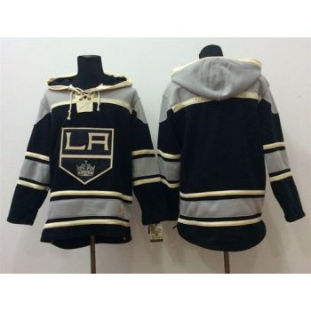 Old Time Hockey Los Angeles Kings Blank Black Hoodie