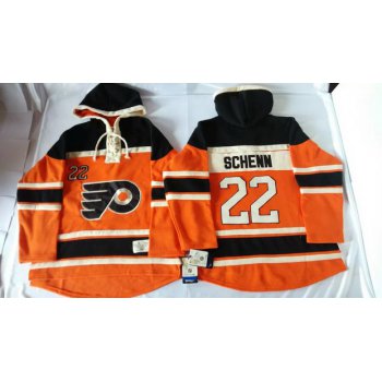 Old Time Hockey Philadelphia Flyers #22 Luke Schenn 2012 Winter Classic Orange Hoodie