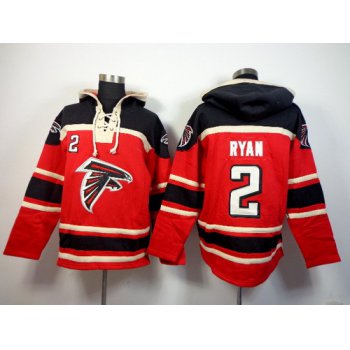 Atlanta Falcons #2 Matt Ryan 2014 Red Hoodie