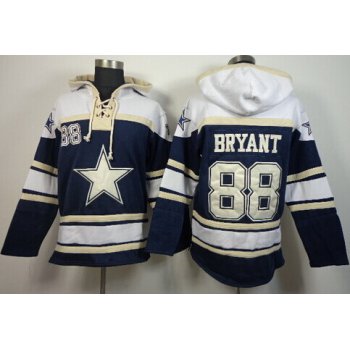 Dallas Cowboys #88 Dez Bryant 2014 Blue Hoodie