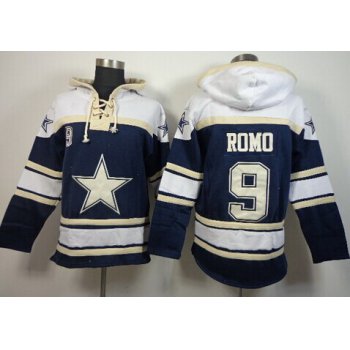 Dallas Cowboys #9 Tony Romo 2014 Blue Hoodie