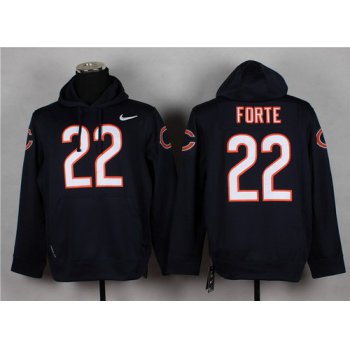 Nike Chicago Bears #22 Matt Forte Navy Blue Hoodie