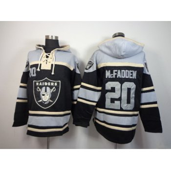 Oakland Raiders #20 Darren McFadden 2014 Black Hoodie