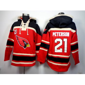 Arizona Cardinals #21 Patrick Peterson 2014 Red Hoodie