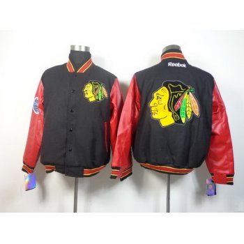 Chicago Blackhawks Blank Black Jacket